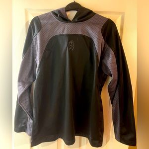 Nike men’s black&grey pullover hoodie like new